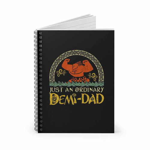 Just An Ordinary Demi Dad Maui Shirt For Dad Spiral Notebook