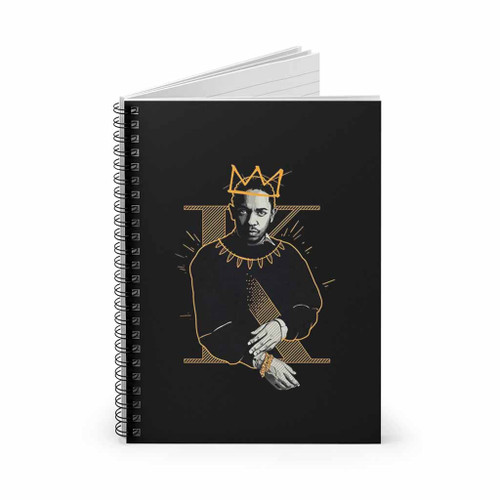 Kendrick Lamar The King Spiral Notebook