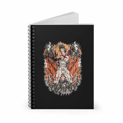 Luffy Gear 5 Monkey D Luffy One Piece Spiral Notebook