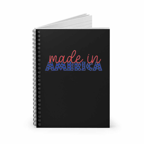 Made In America Spiral Notebook