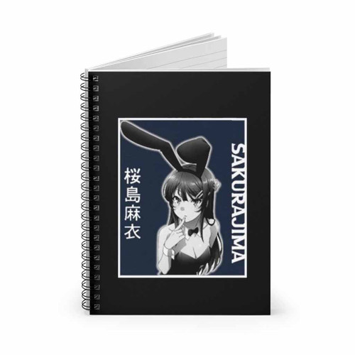 Mai Sakurajima Rascal Does Not Dream Of Bunny Girl Senpai Spiral Notebook Mai Sakurajima Rascal Does Not Dream Of Bunny Girl Senpai Spiral Notebook