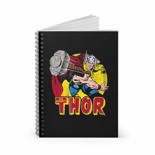 Marvel Mighty Thor Hammer Throw Spiral Notebook