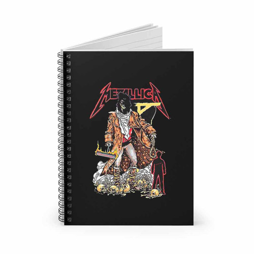 Metallica The Unforgiven Executioner Spiral Notebook