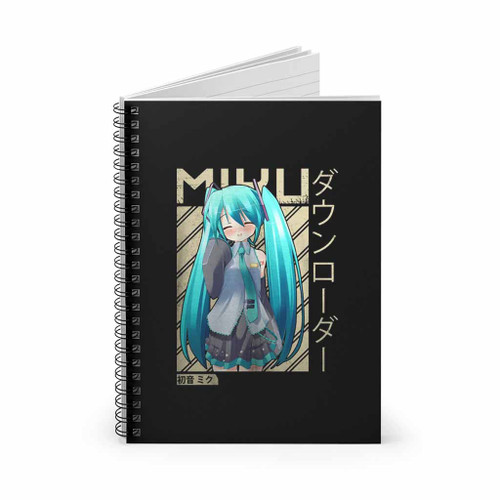 Miku Hatsune Miku Anime Spiral Notebook