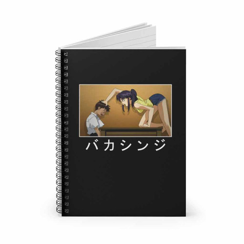 Misato Katsuragi And Ikari Shinji Anime Spiral Notebook