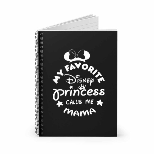 My Favorite Disney Call Me Mama Spiral Notebook