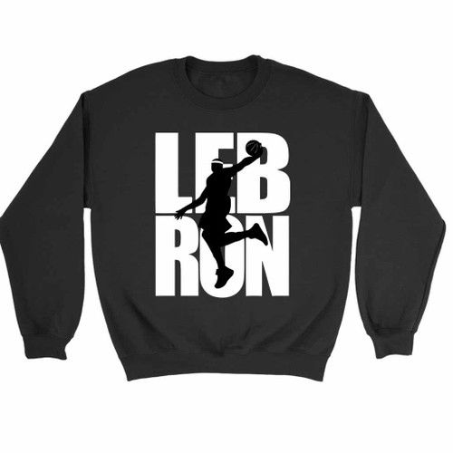 Lebron James Dunking Lakers Jump Sweatshirt Sweater