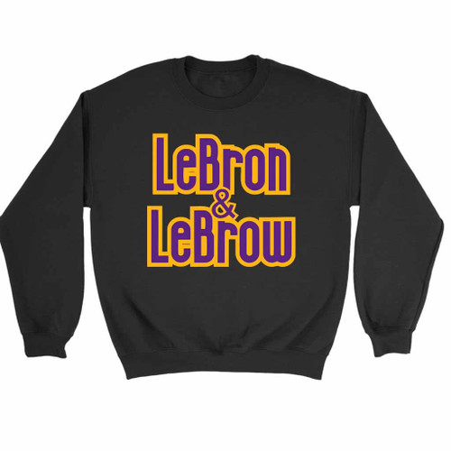 Lebron And Lebrow Lakers Lakers Sweatshirt Sweater