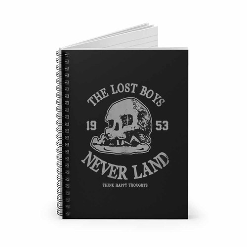 Peter Pan The Lost Boys Neverland Spiral Notebook