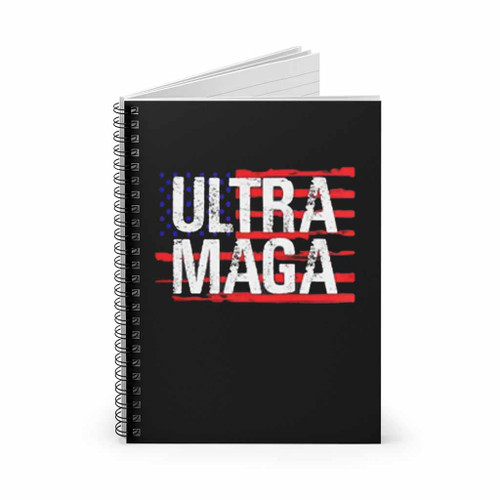 Proud Ultra Maga Spiral Notebook