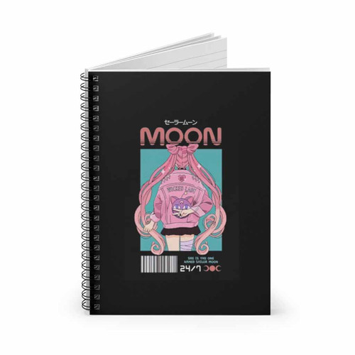 Sailor Moon Anime Kawaii Spiral Notebook