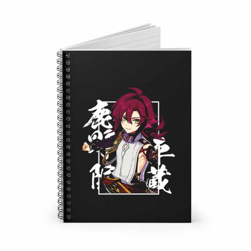 Shikanoin Heizou Genshin Impact Spiral Notebook