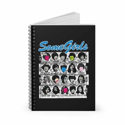 Some Girls The Rolling Stones Spiral Notebook