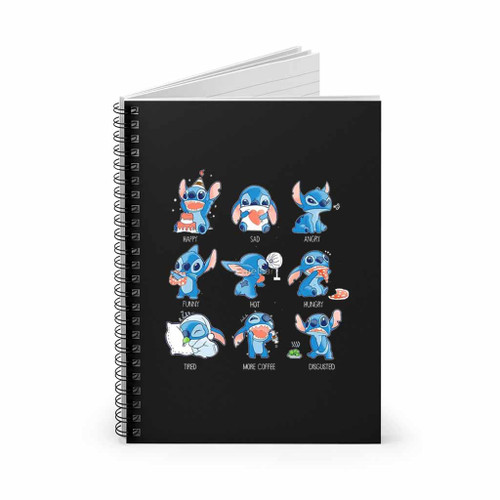 Stitch Meme Lilo And Stitch Spiral Notebook