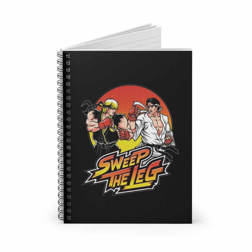 Sweep The Leg Karate Kid Film Spiral Notebook