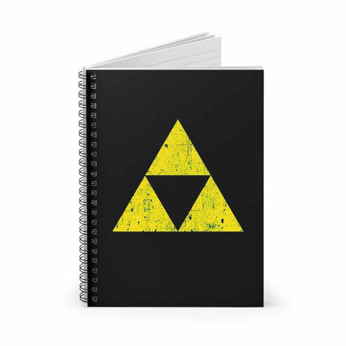 The Legend Of Zelda Breath Of The Wild Triforce Spiral Notebook