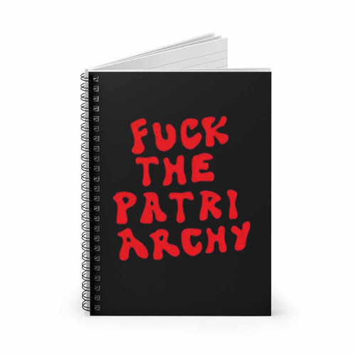 The Patriarchy Logo Art Spiral Notebook
