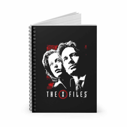 The X Files Movie Scully And Mulder Fox Mulder And Dana Scully Bootleg Spiral Notebook