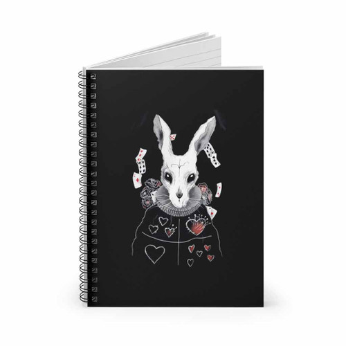 White Rabbit Spiral Notebook