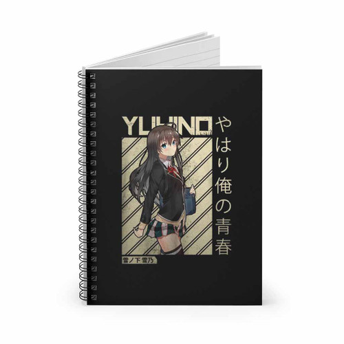 Yukino Yukinoshita My Teen Romantic Comedy Art Spiral Notebook