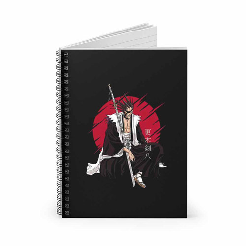 Zaraki Kenpachi Logo Art Spiral Notebook