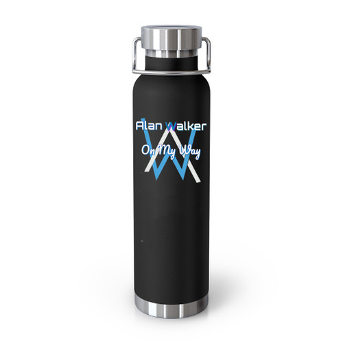 Alan Walker On My Way Logo Tumblr Bottle