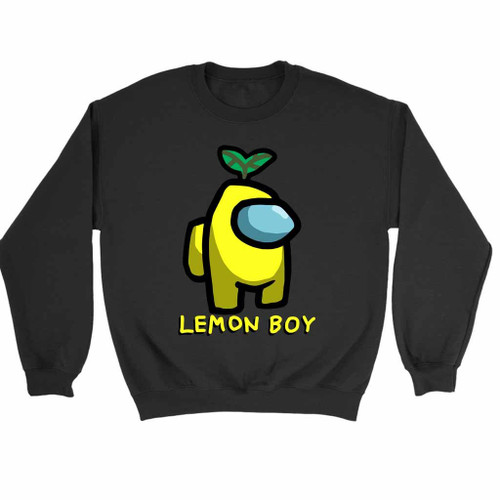 Among Us Yellow Lemon Boy Sweatshirt Sweater
