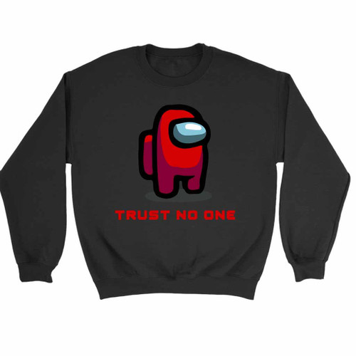 Among Us Crewmate Trust No One Lightweight Sweatshirt Sweater