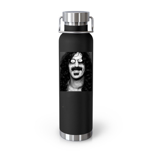 Frank Zappa Frank Zappa Grayscale With Eyes Glasses Tumblr Bottle