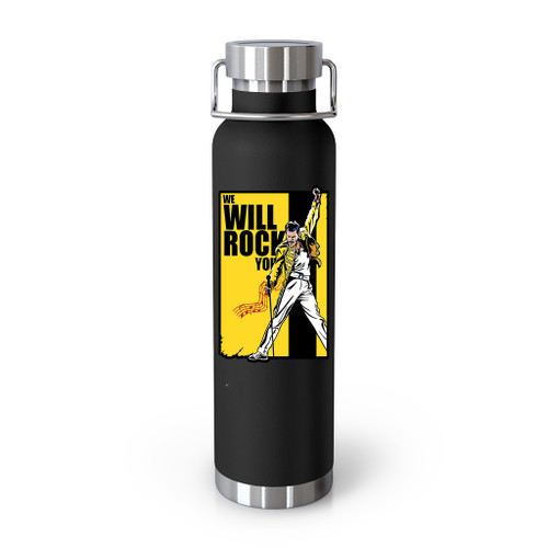Freddie We Will Rock You Tumblr Bottle