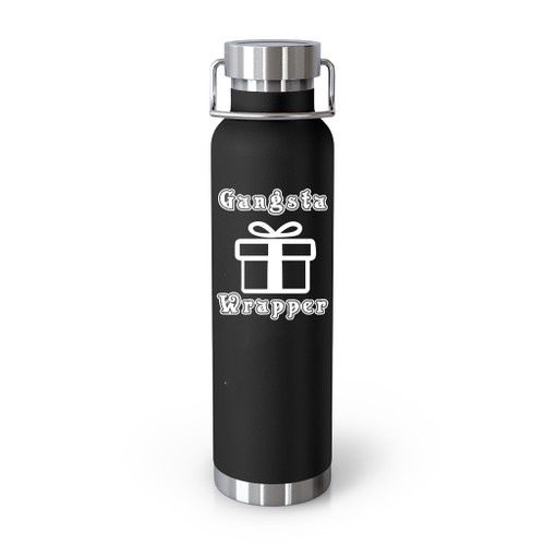 Gangsta Wrapper Christmas Gift Holidays Present Holidays Tumblr Bottle