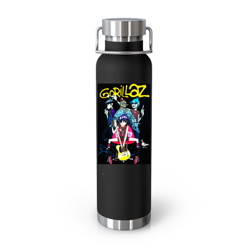 Gorillaz Band Alternative Hip Hop Rock Brit Band Blur Albarn Tumblr Bottle Gorillaz Band Alternative Hip Hop Rock Brit Band Blur Albarn Tumblr Bottle