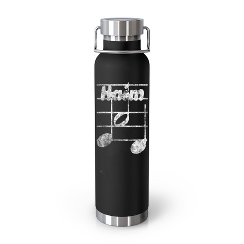 Haim Women In Music Note Logo Grunge White Version Tumblr Bottle