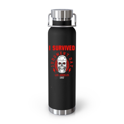 I Survived Judgement Day Tumblr Bottle