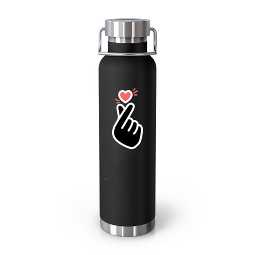 Kpop Finger Heart Logo Tumblr Bottle