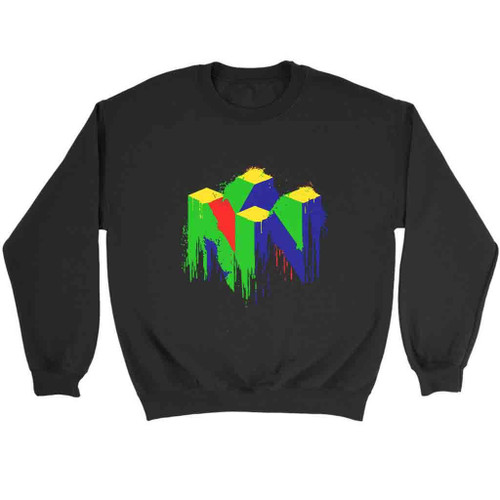 Nintendo Classic Splash Logo Sweatshirt Sweater