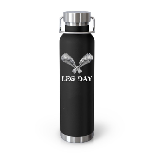 Leg Day Turkey Funny Thanksgiving Tumblr Bottle