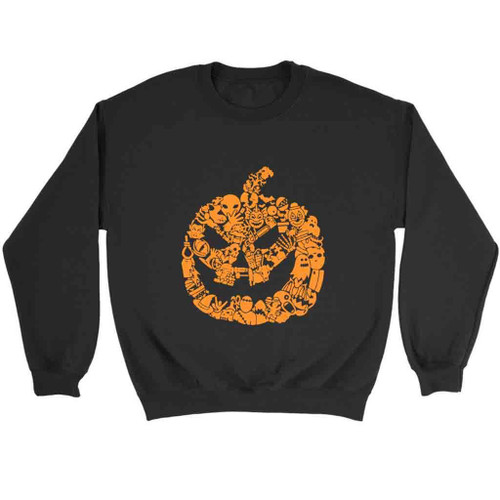 Halloween Mosaic Sweatshirt Sweater