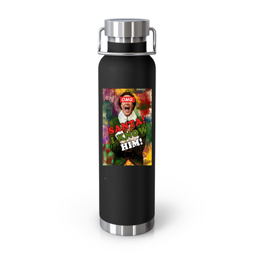 Omg Santa I Know Him Paint Tumblr Bottle