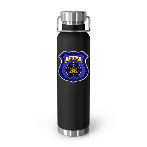 Police Badge Tumblr Bottle