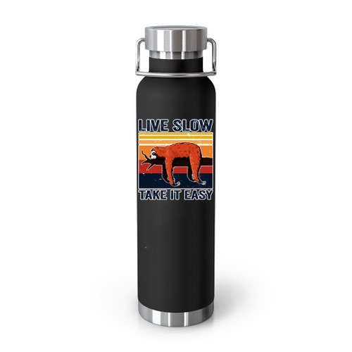 Sloth Live Slow Take It Easy Tumblr Bottle