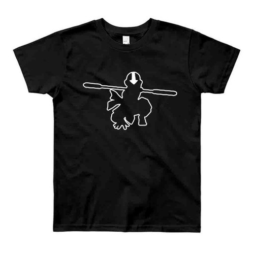 Avatar The Last Airbender Aang Silhouette Man's T-Shirt Tee