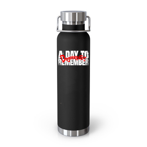 A Day To Remember Degenerates Logo Tumblr Bottle