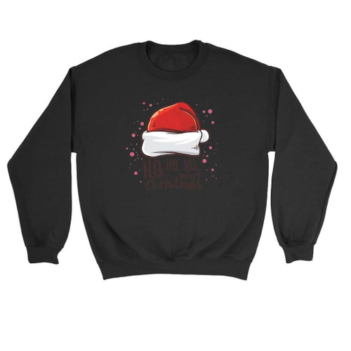 Ho Ho Ho Mwrry Christms Sweatshirt