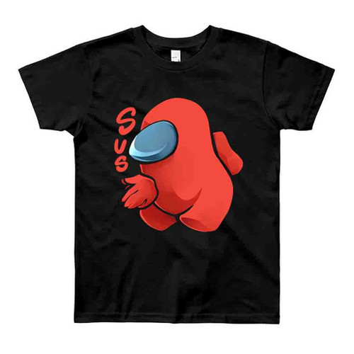 Among Us Sus Red Man's T-Shirt Tee
