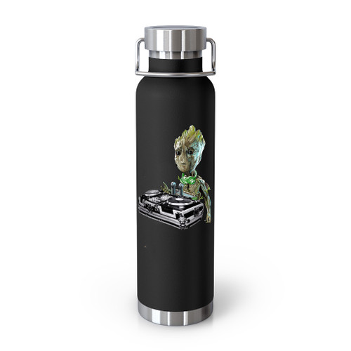 Baby Groot The Dj Push Button Tumblr Bottle