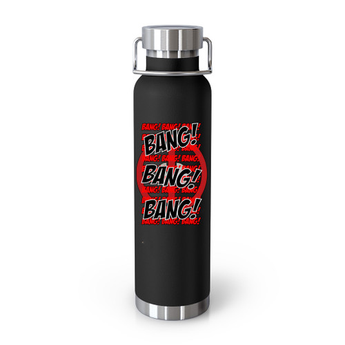 Deadpool Bang Bang Bang Logo Tumblr Bottle