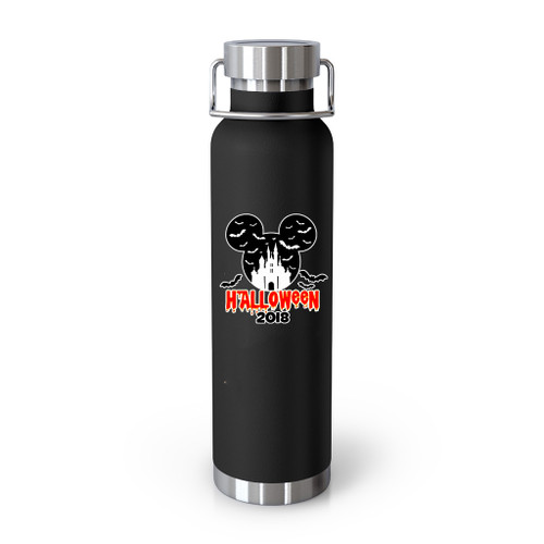 Disney Castle Halloween Mickey Mouse Silhouette Head Tumblr Bottle