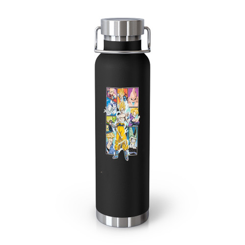 Dragon Ball Z Character Frame Collage Tumblr Bottle