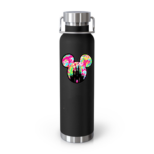 Floral Mickey Head Castle Disney Lily Tumblr Bottle Floral Mickey Head Castle Disney Lily Tumblr Bottle